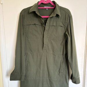 Title Nine long sleeve dress, olive green size M